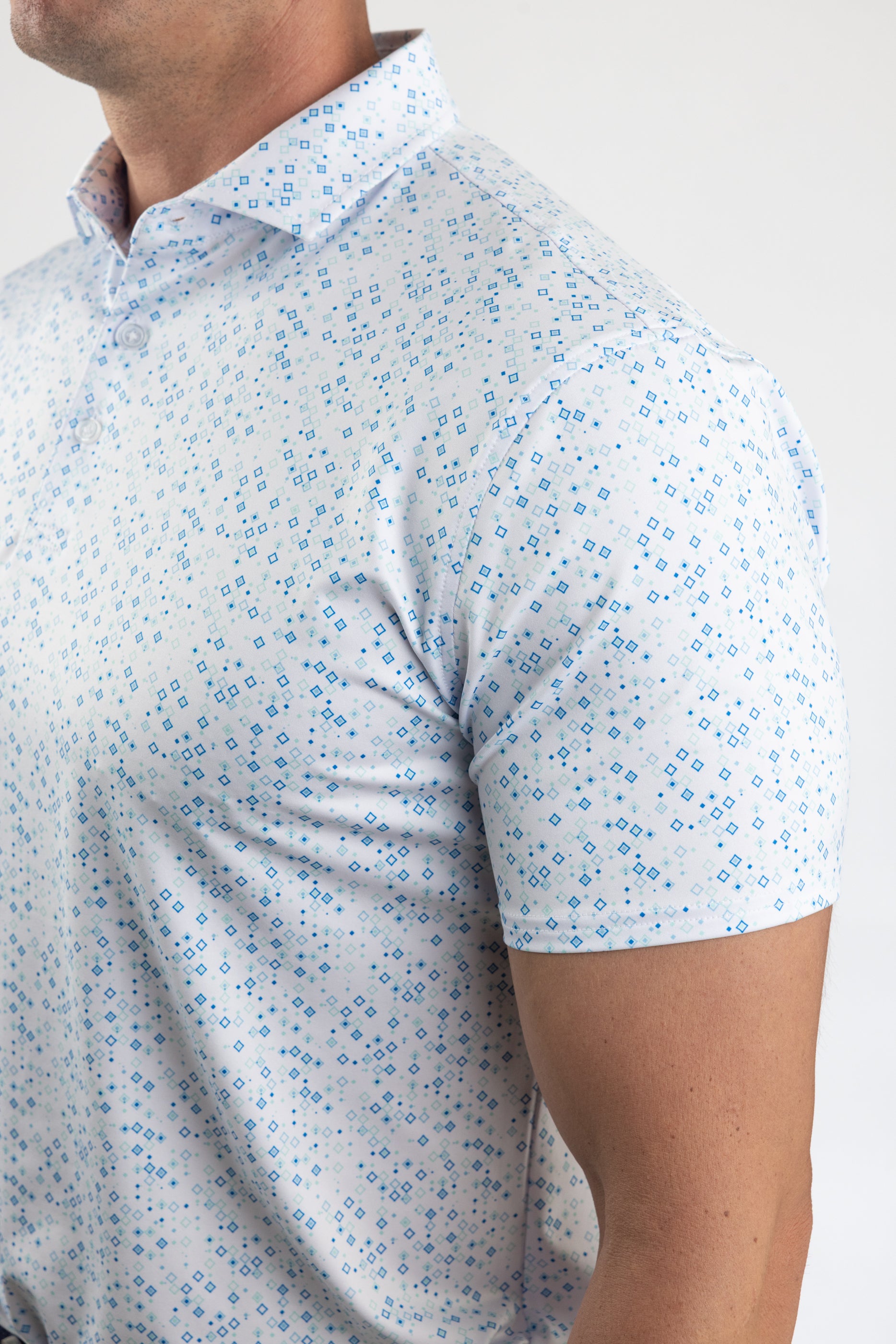 Summer Collection: Light Blue Geo