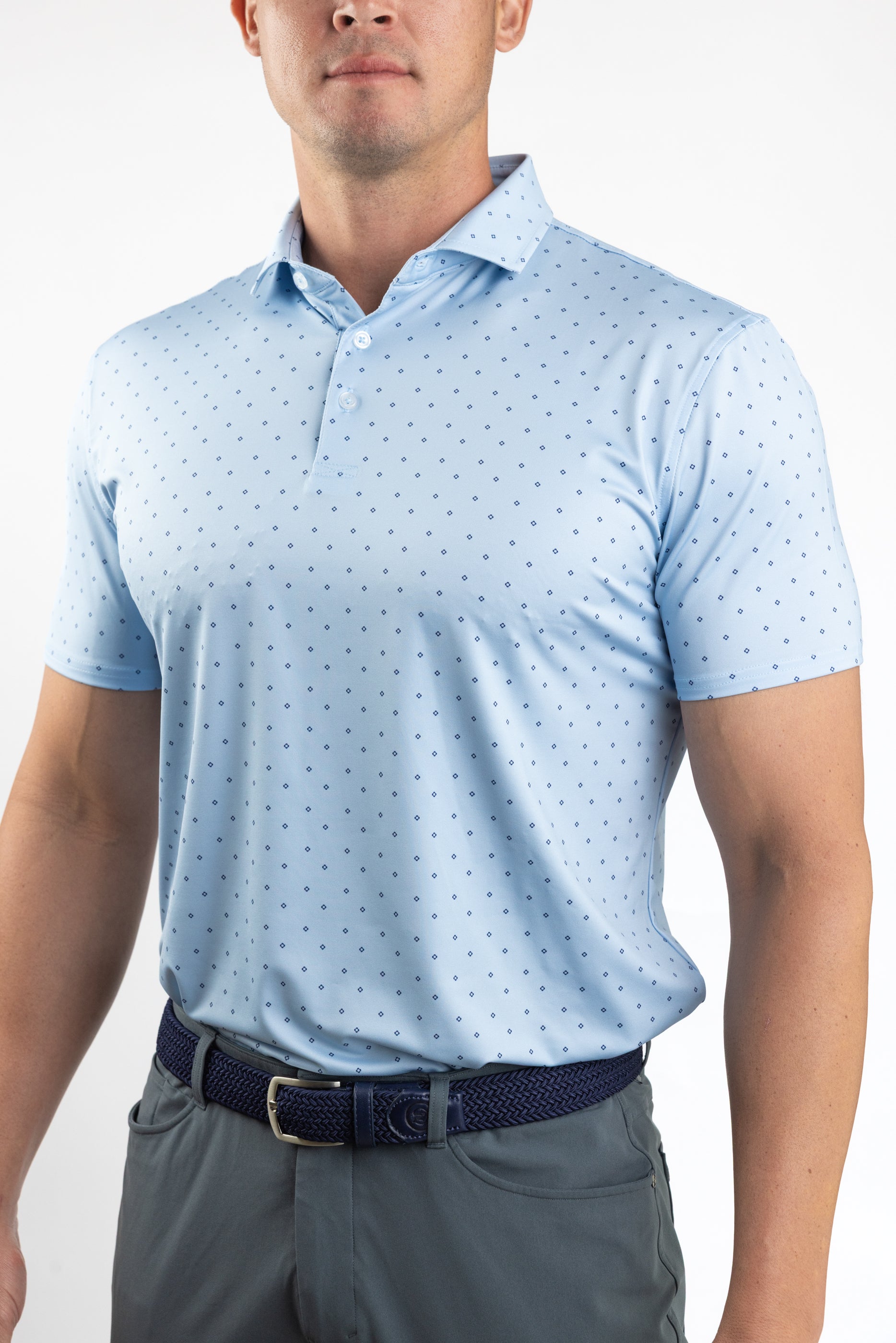 Summer Collection: Blue Daisy Geo