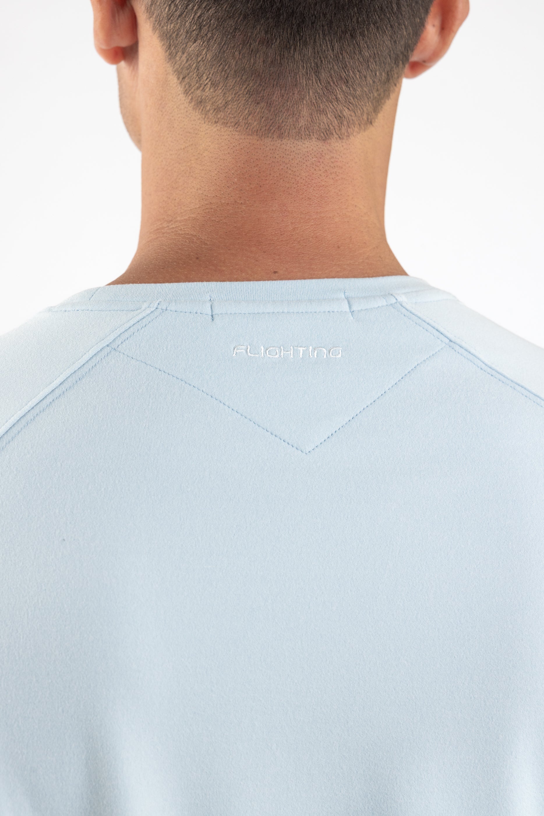 Flighting Crewneck - Cashmere Blue