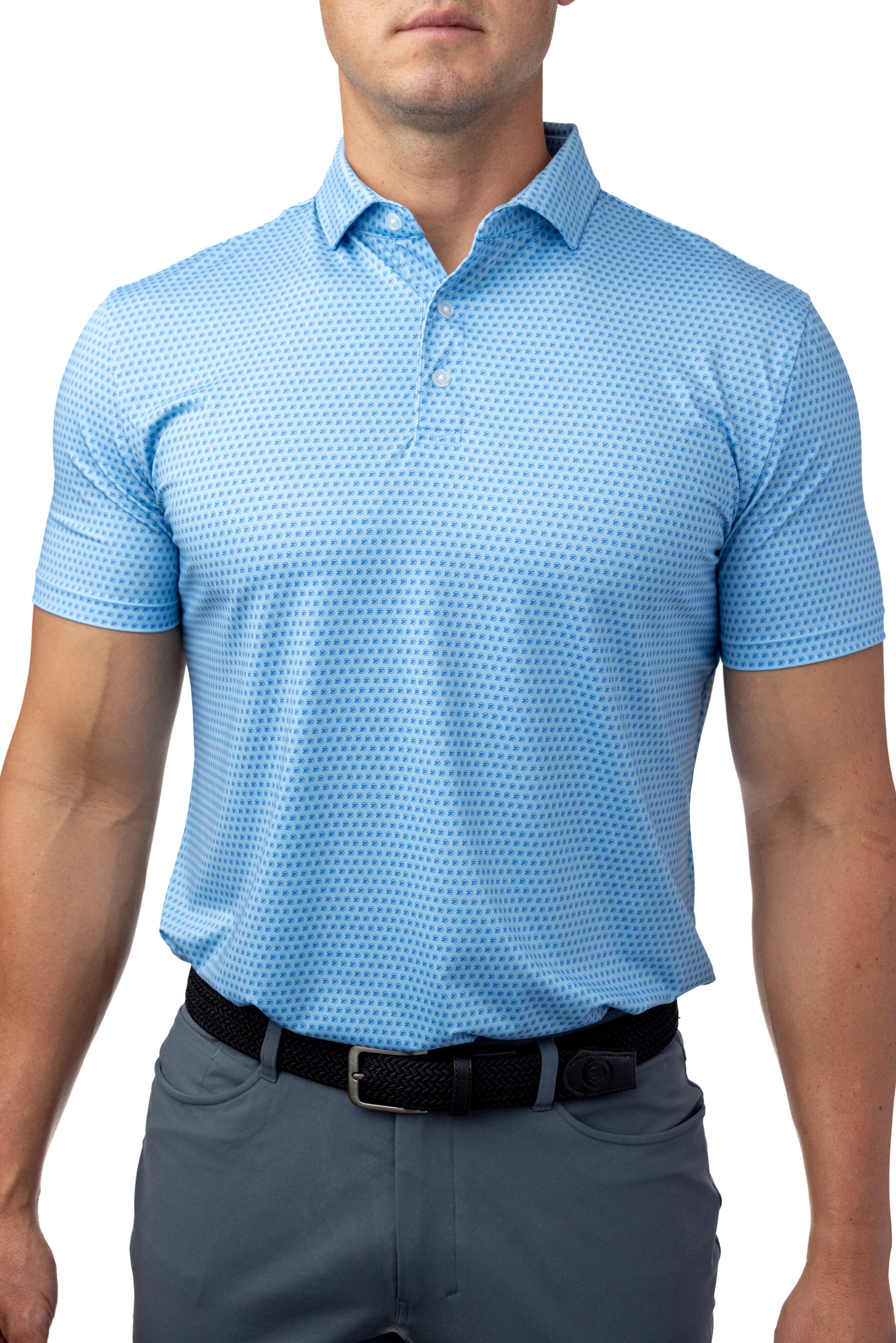 Flighting Polo: Baltic Sea (Athletic Fit)