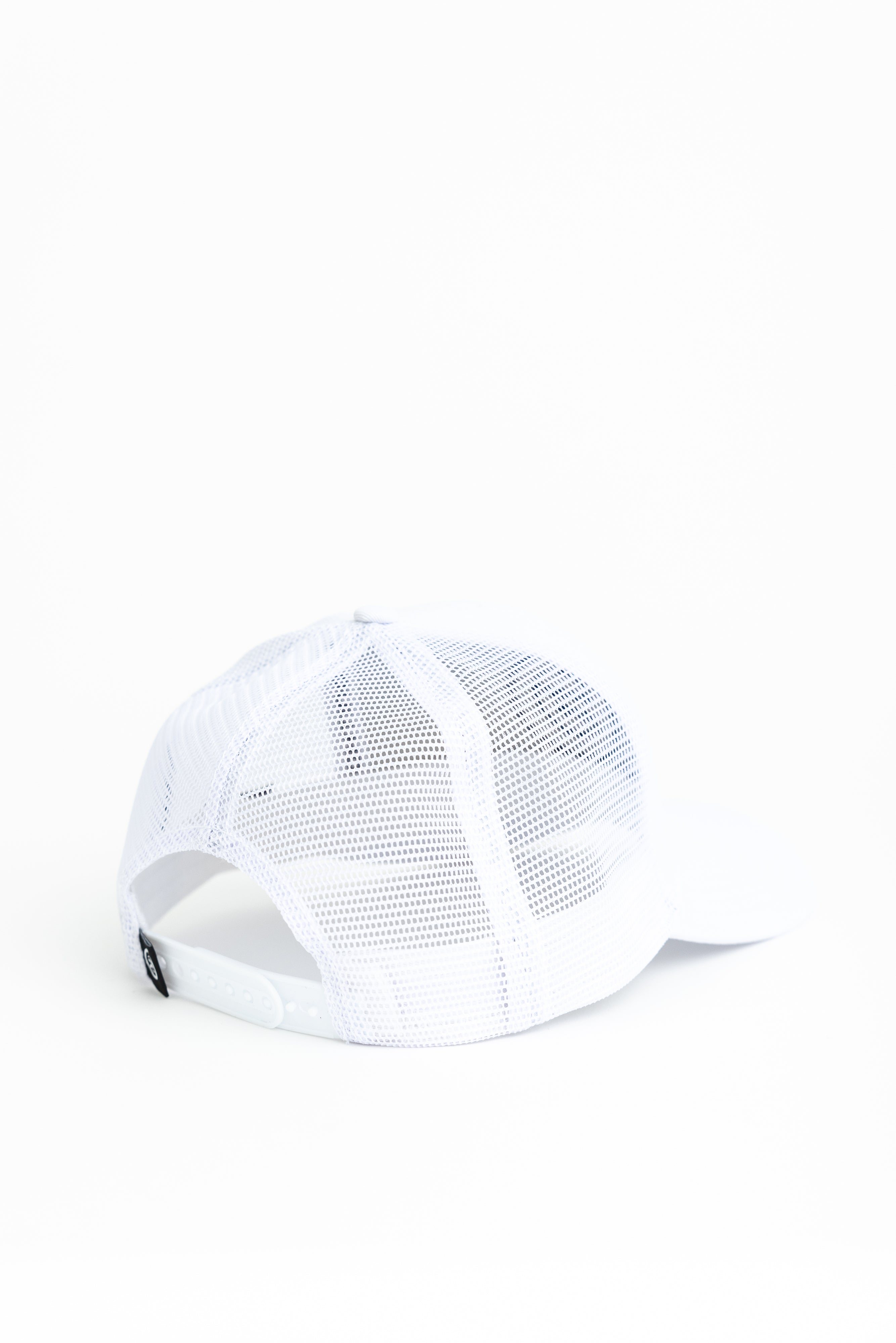Performance Mesh Snapback: White & Blue