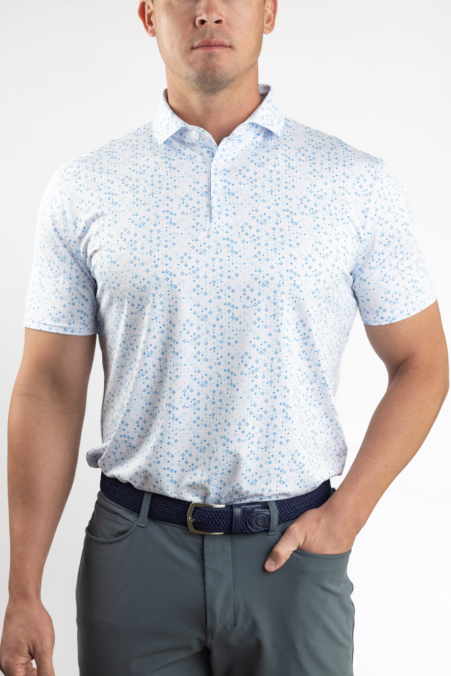 Summer Collection: Light Blue Geo