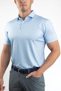 Summer Collection: Blue Daisy Geo