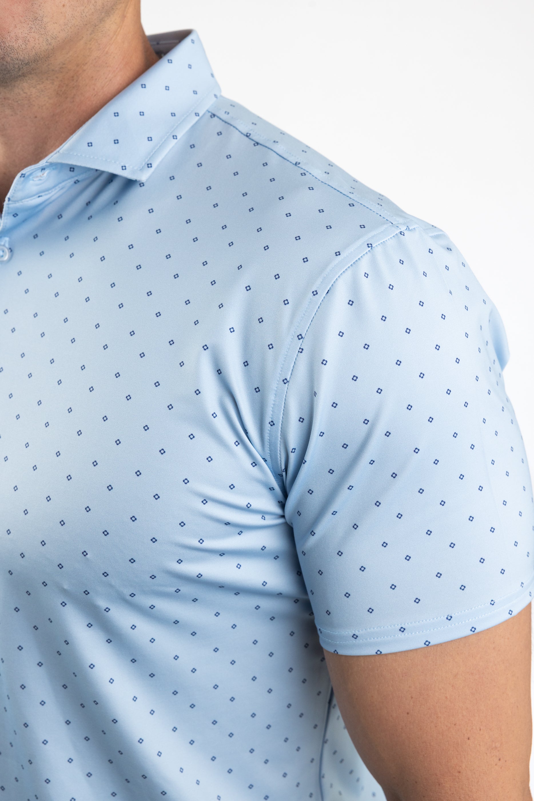 Summer Collection: Blue Daisy Geo