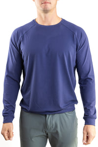 Flighting Crewneck - Patriot Blue