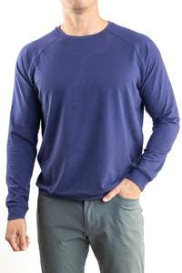 Flighting Crewneck - Patriot Blue