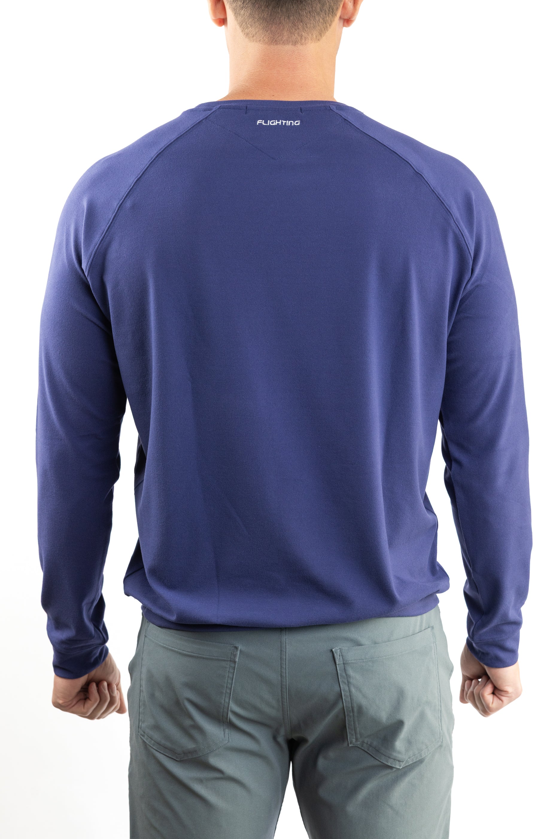 Flighting Crewneck - Patriot Blue