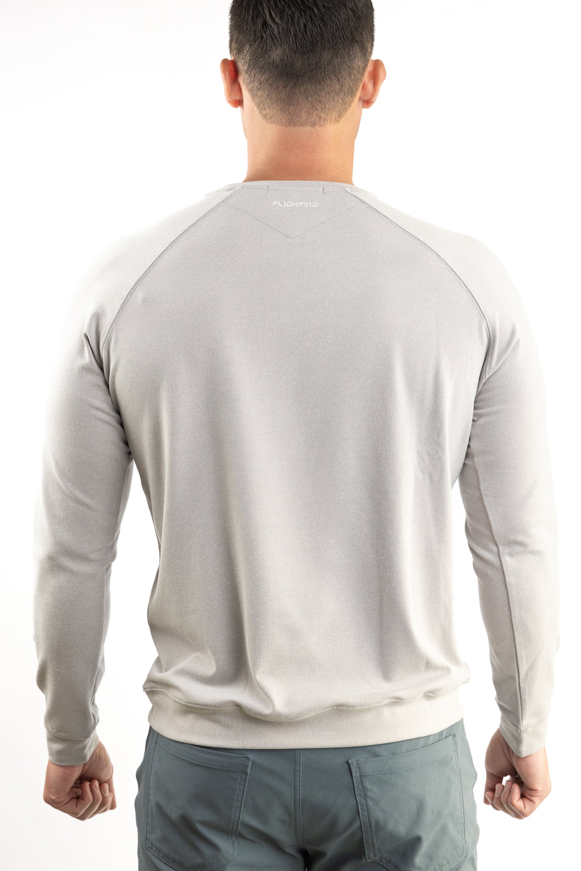 Flighting Crewneck - Alloy