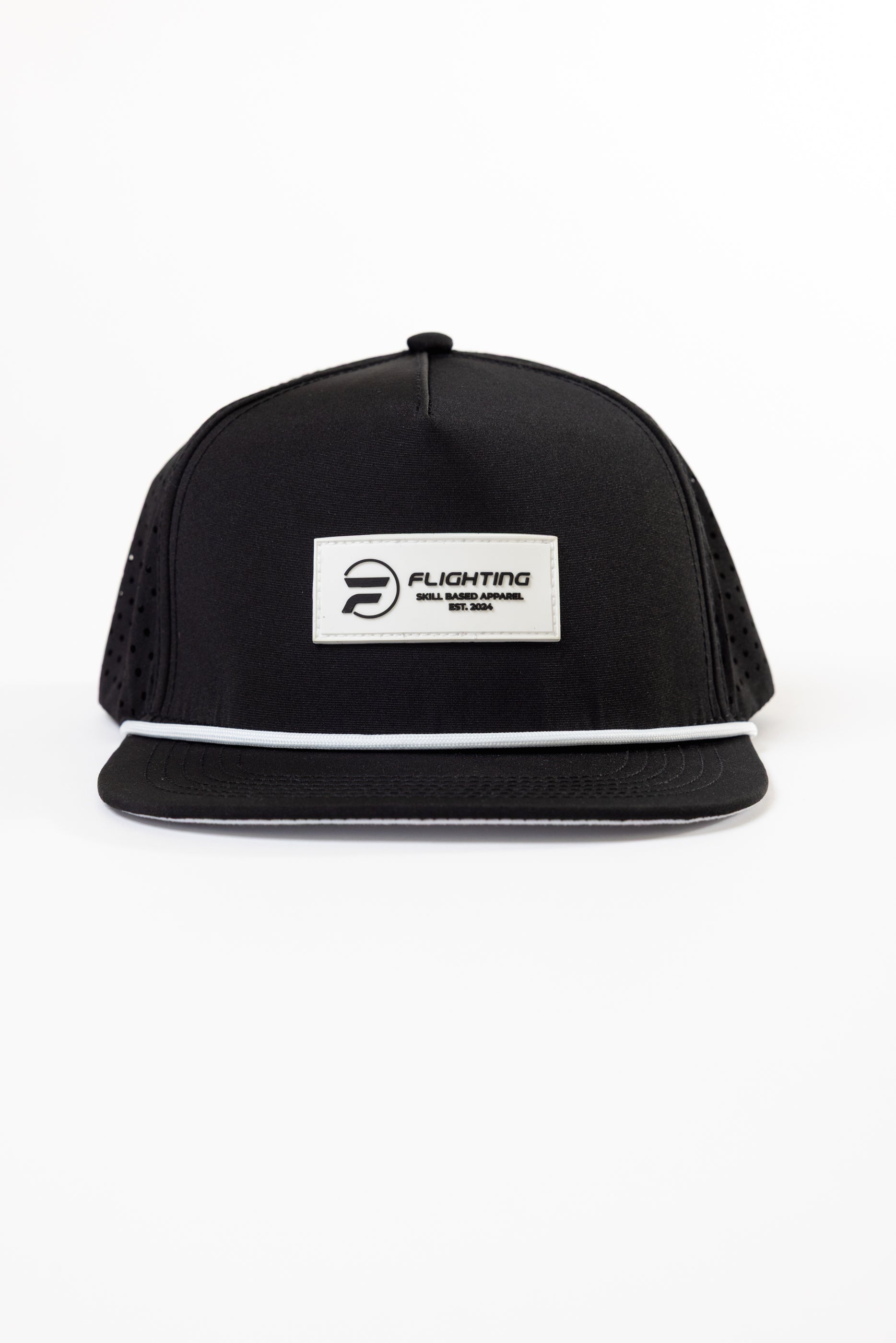 Flighting Signature Rope Snapback – Black