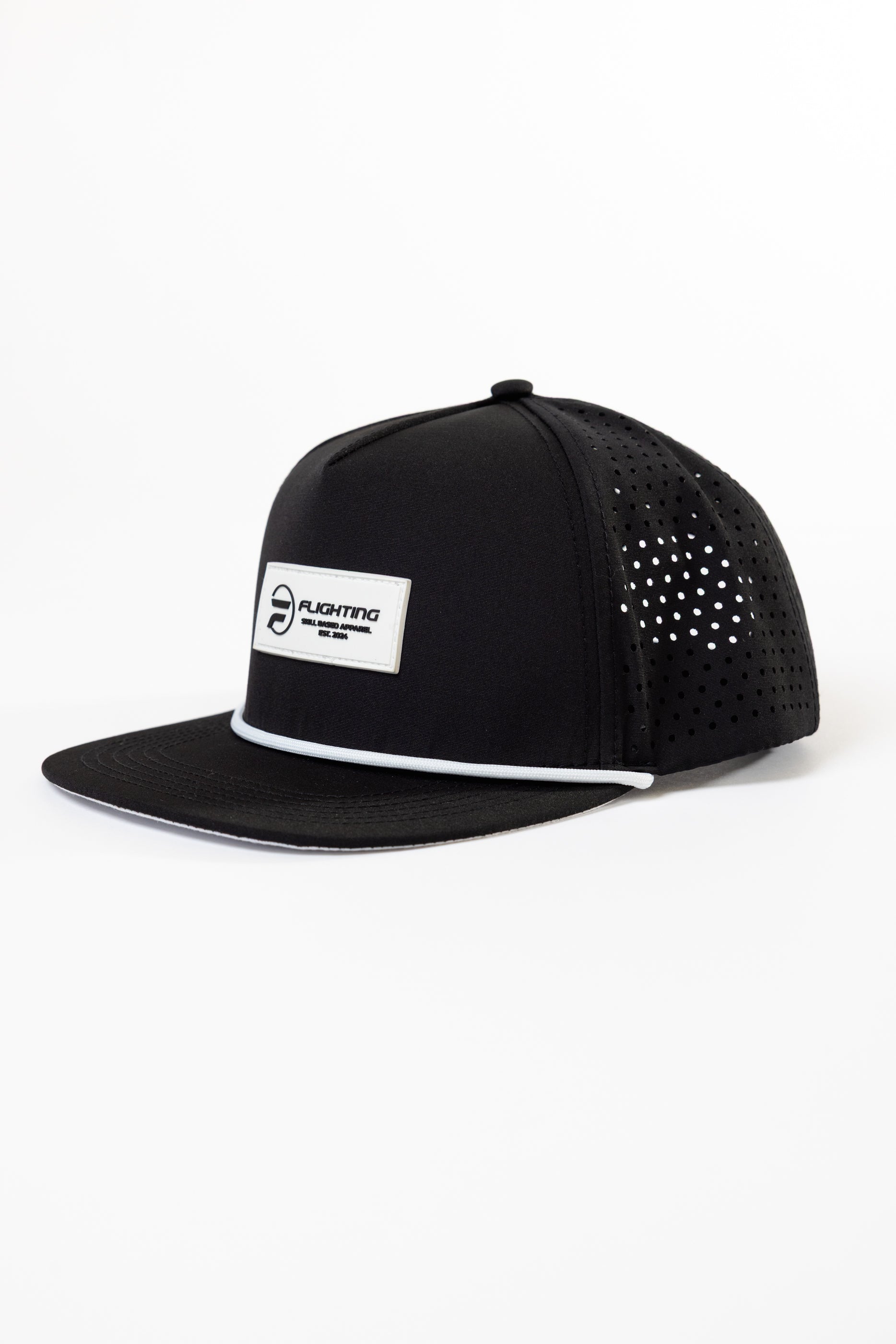 Flighting Signature Rope Snapback – Black