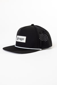 Flighting Signature Rope Snapback – Black