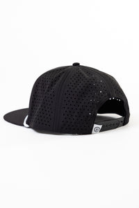 Flighting Signature Rope Snapback – Black