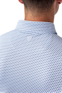 Flighting Polo: Bright White (Athletic Fit)