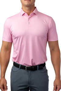 Flighting Polo: Light Rose (Athletic Fit)