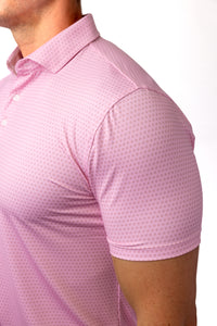 Flighting Polo: Light Rose (Athletic Fit)
