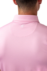 Flighting Polo: Light Rose (Athletic Fit)
