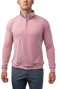 Flighting Q-Zip: Pink Heather