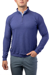 Flighting Q-Zip: Navy Heather