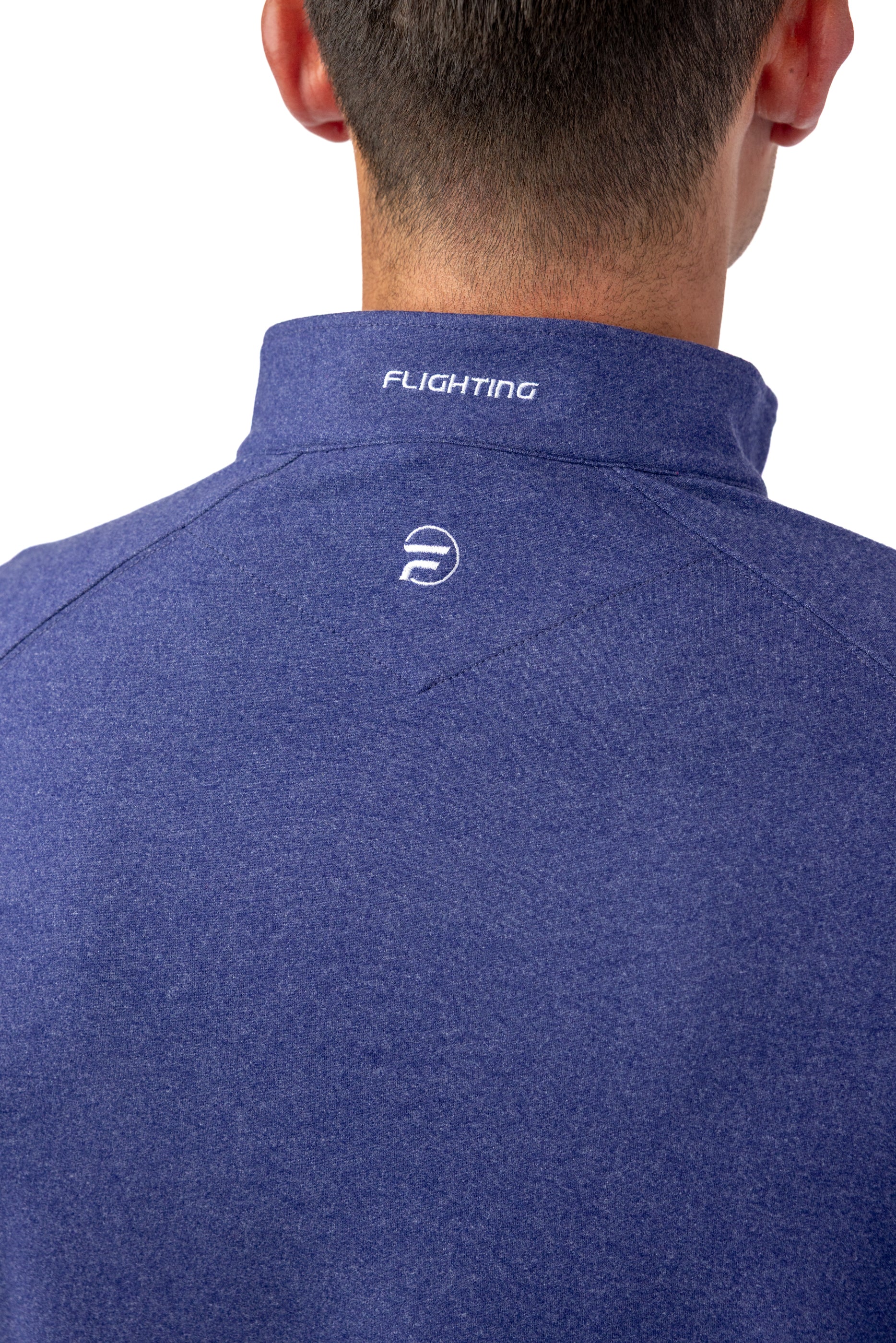 Flighting Q-Zip: Navy Heather
