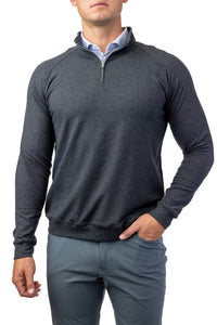 Flighting Q-Zip: Charcoal Heather