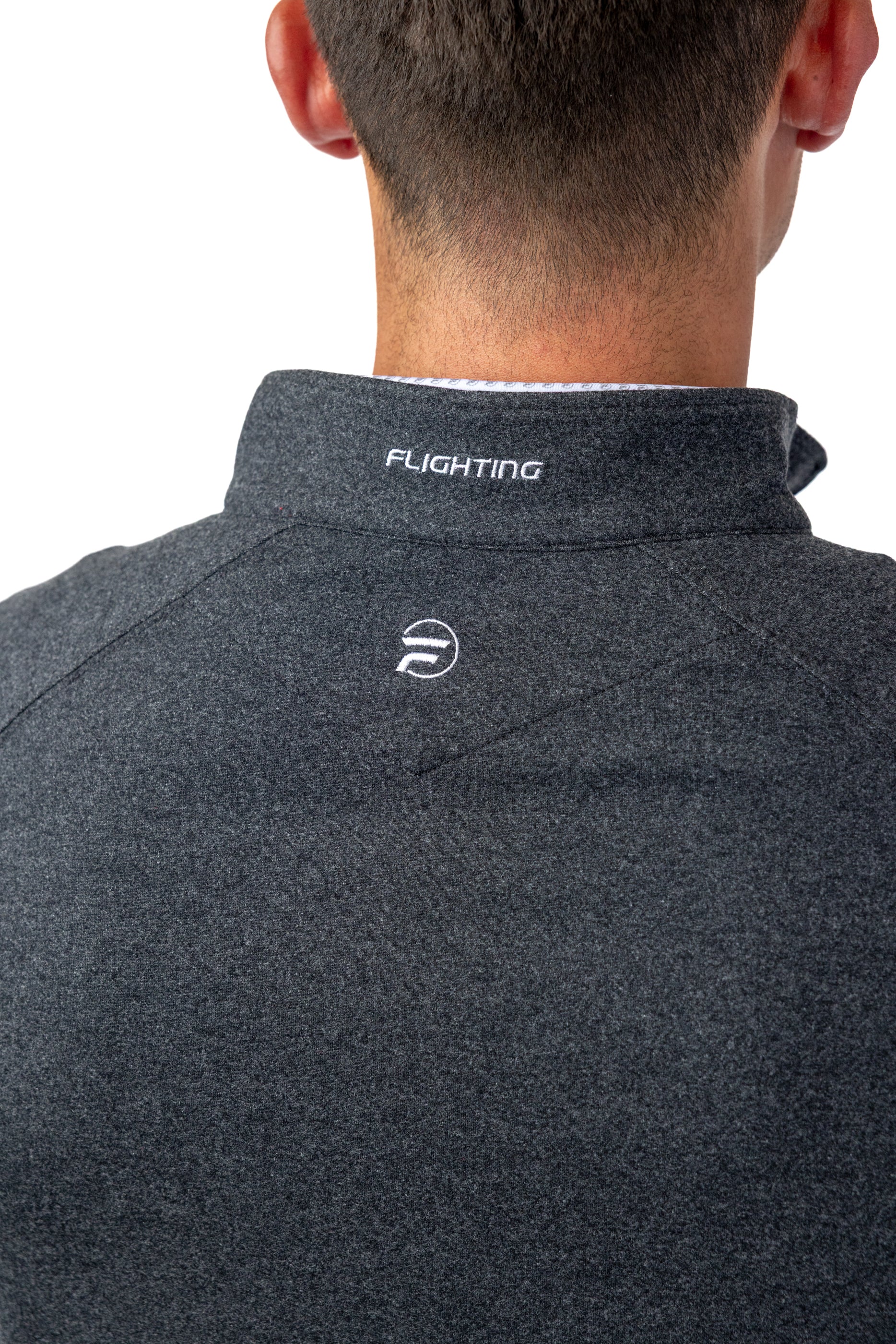 Flighting Q-Zip: Charcoal Heather