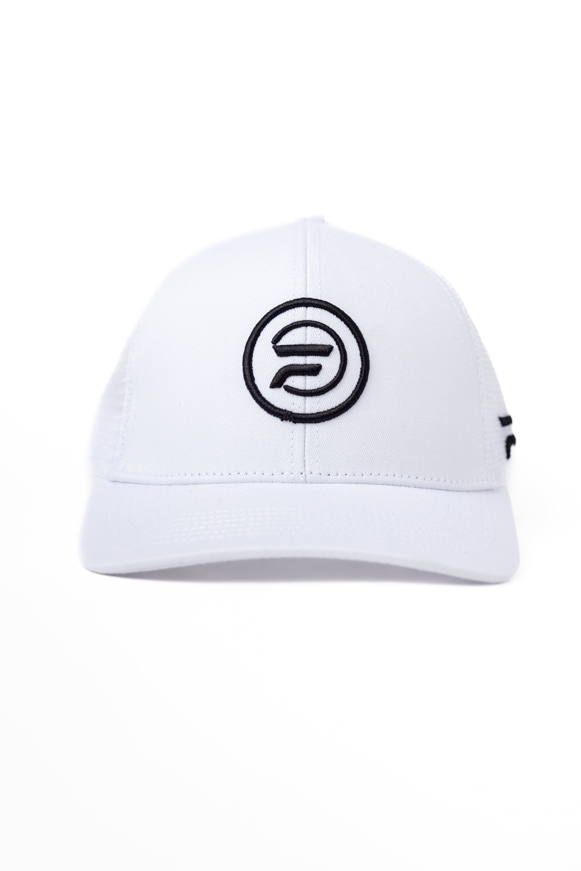 Performance Mesh Snapback: White & Black