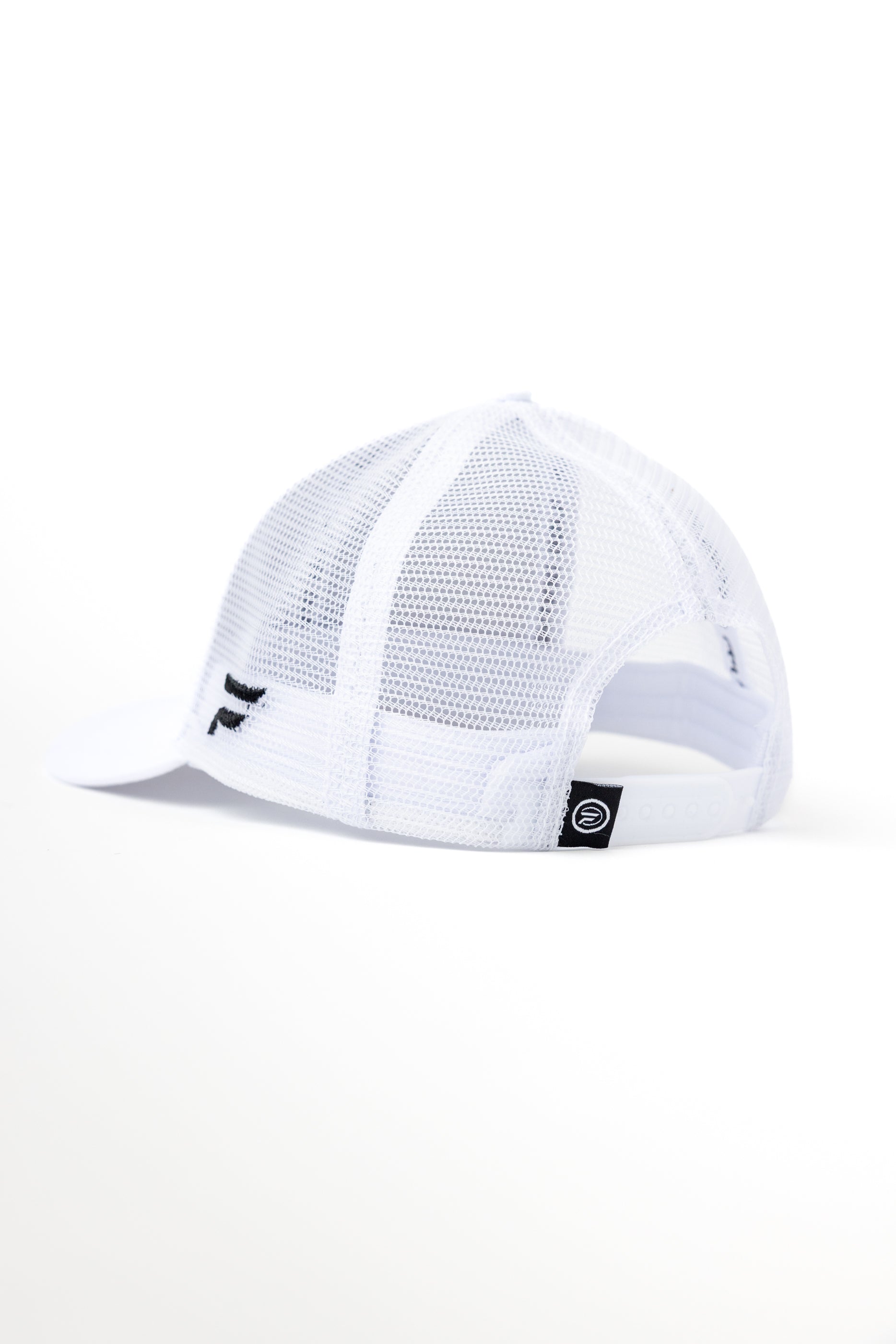 Performance Mesh Snapback: White & Black