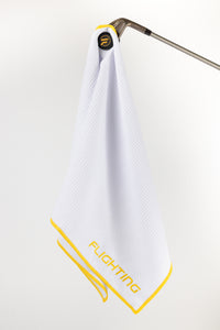 Flighting Golf Towel - Gold